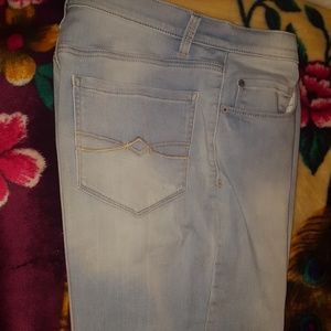 high waist skinny jeans